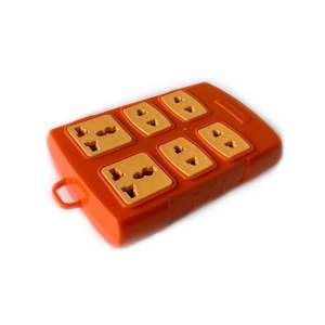 Ổ cắm điện 6 lỗ chịu tải 6000W Hinoki