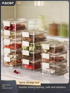ASCOR | Food-grade Sealed Spice Storage Box