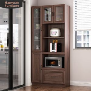 HANYUAN | Vintage Integrated Kitchen Storage Cabinet
