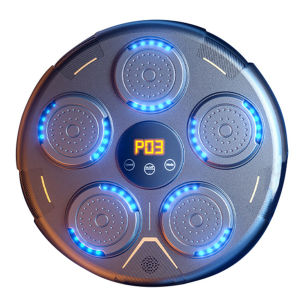 MOJOYCE Music Boxing Machine Wall Mounted Boxing Machine BT Link Smart Boxing Game Electronic Music Boxing Pads for Kids Adults