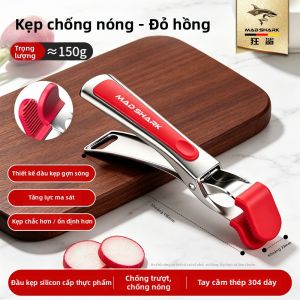 Mad Shark | Kẹp Bếp Không Trượt Inox