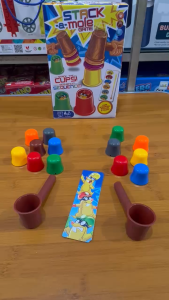NEW STACK A MOLE GAME CUPS