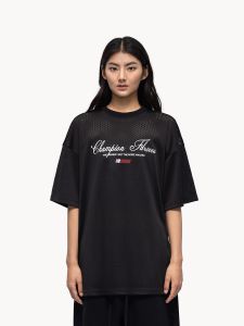 FDR Store American Spicy Girl Short Sleeve T-Shirt Women Summer Trendy Loose Breathable Printed round Neck Top