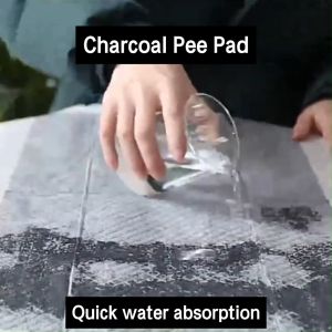 [24HR SHIP] 5-LAYERS EXTRA THICK CHARCOAL PET PEE PAD Wee Wee Pet Sheet Dog Training Pad Cat Rabbit Pet Diaper Pad Kencing Haiwan Kecil 猫狗 宠物竹炭尿片