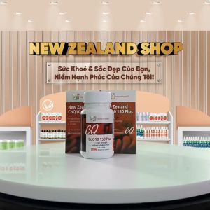 Viên uống hỗ trợ tim mạch điều hòa huyết áp Nz Pure Health CoQ10 150 Plus 30 viên