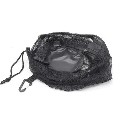 Portable Drawstring Basketball Mesh Bag School Football Soccer Volleyball Ball Storage Bag Outdoor Sport Game Travel Toy Net Bag