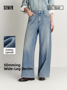 Semir | Fall Loose Wide Leg Jeans Pants for Women
