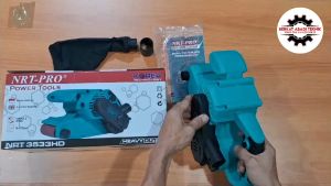 NRT-PRO 3533HD Mesin Amplas Kayu Belt Sander 3\\\" 75mm Jalan Duduk Tank Sabuk 3533 HD