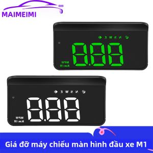 Màn Hình Hiển Thị HUD Tốc Độ GPS MAIMEIMI Chữ Lớn Chiếu Lên Kính Chắn Gió Cho Tất Cả Các Loại Xe Màu Xanh Lá/trắng Có La Bàn
