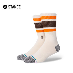 Stance | Breathable Deodorant Striped Socks Crew