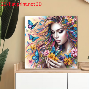 other | 2d/flat 1 Piece of Diamond Painting Frameless Painting cartoon Character pattern canvas Material Personal use or gift