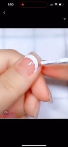 French Sticker Nail Art Sticker Easy French shape 美甲微笑贴线  轻奢法式贴纸 做法式方便省事 指甲油隔离贴纸