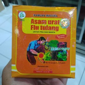 ASAM URAT FLU TULANG 15 SACHET ORIGINAL