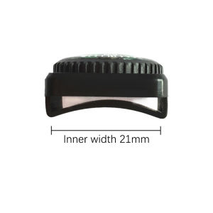 EELHOE | [C] Mini Watch Strap Button Compass Survival Mini Pocket Compass Outdoor Hiking Camping Accessories