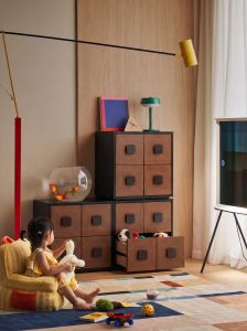 DONGMU | Tủ Lưu Trữ Mô-đun Gỗ Cổ Điển