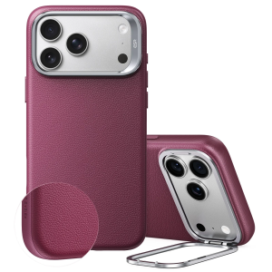 ESR cho iPhone 18 Pro Max / iPhone 17 Pro Max Ốp lưng da tổng hợp Atelier của với tính năng điều khiển camera và chân đế linh hoạt tương thích với MagSafe bảo vệ cấp độ quân sự 3 lần