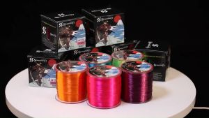 Sougayilang Senar Pancing 500m Pancing Nylon Super Kuat 5 Warna 0.10mm-0.50mm 7LB-38LB Pancing untuk Memancing Air Tawar