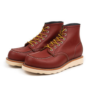 Vintage Rugged High Top Leather Work Boots