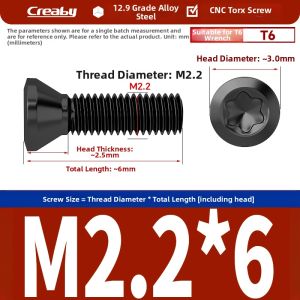 Creaby | Flower Head Screw
