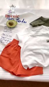 Áo thun ba lỗ tank top màu trắng vàng xanh xám phong cách hàn quốc cho bé trai 1 đến 7 tuổi BERNIE