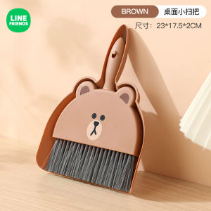 Mini Office Dustpan And Broom Set Cleaning Home Use Dust Sweeping Tool Lightweight Plastic Broom for Office And Home Cleaning