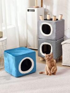 NANGDUXIONG | All-Season Insulated Solid Wood Pet House