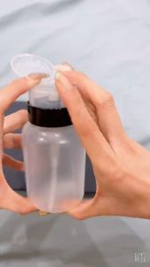 Bình đựng cồn acetone 250ml đầu xịt - Bình nhún đựng nước lau gel OPI