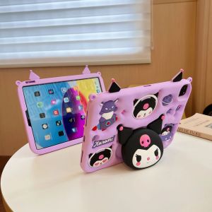 Sanrio | Kids Stand Cover for iPad 7th 8th 9th 10.2 10th 10.9 Pro 11 2022 2021 9.7 2018 2017 Mini 6 Air 1 2 4 5 Tablet Case Silicon Funda