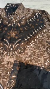 Batik Pria Lengan Panjang Baju Batik Pria Lapis Furing Kemeja Batik