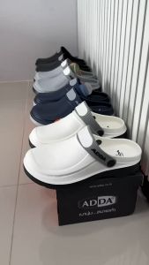 L รองเท้าแตะแบบสวมแอดด้า ADDA รุ่น 5TD76 ไซส์ 7-10 ลดจากราคาป้าย 425   สี ดำ กรม ขาว เทา