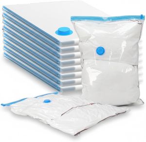 Vacuum Storage Bags Plastic Packaging BagsSpace Saver Sealer Compression Bags for Blankets Pillows BeddingClothes Organizer