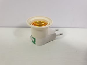 Đuôi Đèn E27 Sang Phích Cắm EU Có Công Tắc Tắt / Mở