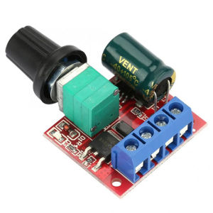 MINI Dimmer DC 5-35v 5A PWM Motor Speed Controller LED Kipas Dinamo