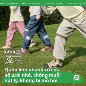 Kocotree | Quần Thể Thao Trẻ Em Chống Muỗi Chống Nắng Thoáng Khí Khô Nhanh