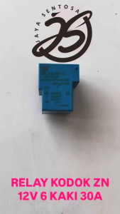 RELAY KODOK 12V 6 PIN SONGLE / ZN RILEI KODOK 12V 30A 12V 6 KAKI RELAY KODOK SONGLE ZN ASLI ups stabilizer HDD SSD
