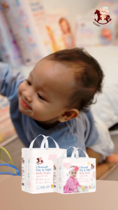 [Bundle of 4] Iconic Babycare Ultrasoft Day & Night Baby Diaper Pants M192/L176/XL152/XXL128