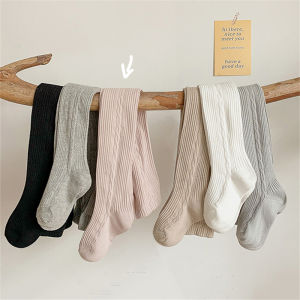 Children Tights Baby Girl Pantyhose Cotton Knitted Infant Girl Newborn Kids Stocking Toddler Casual Pants
