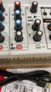 Mixer Bàn mini Oris KT-UPS có Bluetooth