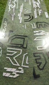 Striping Nvx Lis Aerox Transparan Bahan Bening Sticker