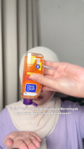 Clean & Clear Vitamin C Face Wash 50ml/100ml - Sabun Pembersih Wajah Murah