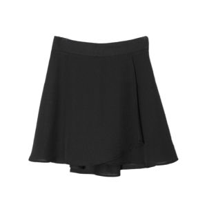 PIAOYA | American Style A Line Skirt Summer Spring White Chiffon Irregular