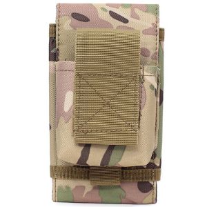 Molle Phone Holster Compact Waist Belt Pouch Durable Nylon Belt Pouch for iPhone 16 Pro Max/15 Pro Max/14 Pro Max/13 Pro Max/12 Pro Max  S25/S24/S23/S22/S21
