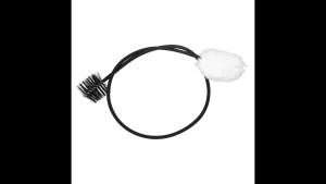 IRIN | IRIN Wind Cleaning Kit Saxophone Neck Cleaning Brush Internal Cavity Double Head Nylon Cotton Thread Cleaning Brush 50cm