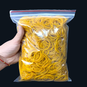 150-4050Pcs High Elastic Yellow Rubber Band 40mm Fasteners Students School Stationery Supplies Strong Elastic Rubber Band Office