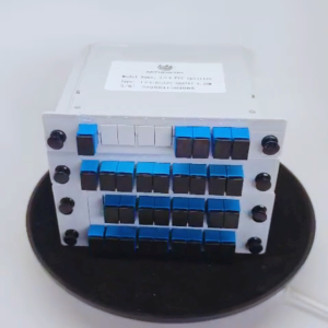 Passive Splitter PLC BOX FO 1:8 - 1:4 - 1:16 SC UPC Fiber Optik Pasif Spliter FO Konektor SC LC FC Serat G652 G657 OD 2.0 3.0 mm Cocok untuk Jaringan PON