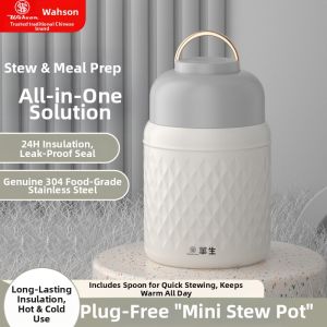 Wahson | Stainless Steel Portable Insulated Rice Cooker