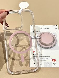 LIANGWU | Transparent Magnetic Jelly iPhone Case