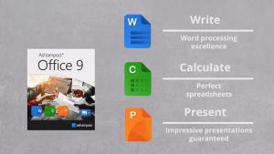 Ashampoo Office 9 for 5 PCs - Affordable Alternative to Microsoft Office