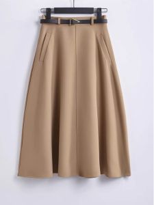 Fashion French Style High Waisted A-Line Dress