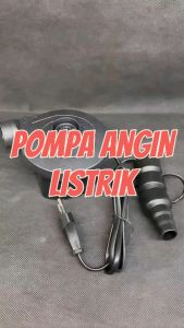 Pompa Angin Listrik Electric Ac Air Pump 2IN1 Pompa Kasur Sofa Bag Gym Ball Vacuum Tiup Hisap